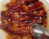 余ったご飯deお好み焼き作り方10写真