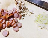 子ども向けケチャップライス作り方1写真