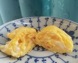 鉄のフライパンでつくる卵一個のオムレツ作り方10写真