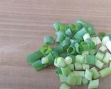 卵とカシューナッツの中華風チャーハン作り方2写真