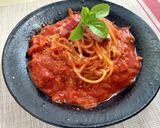 休日パスタ♪子供が大好きアマトリチャーナ作り方12写真