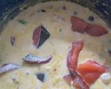 生秋鮭とカボチャのミルクパスタ作り方6写真