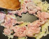 豚肉とキャベツの塩あんかけごはん作り方4写真