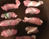 しその豚肉ロール　しその豚肉巻き作り方2写真