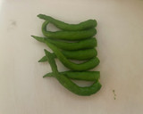 甘とうがらしの炊いたん作り方1写真