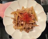 ささっと一品！肉ごぼう作り方4写真