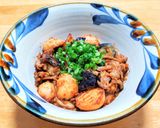 豚こま肉と冷凍のナスと里芋の生姜みそ焼き作り方8写真