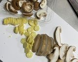 残り野菜とお豆腐のサラダ作り方1写真