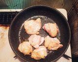 簡単☆鶏肉と小松菜の中華風スープ作り方1写真