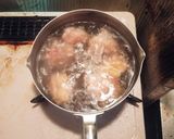 簡単☆鶏肉と小松菜の中華風スープ作り方2写真