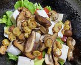 残り野菜とお豆腐のサラダ作り方4写真