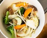 肉無チクワクリーミーシーフード味野菜炒め作り方14写真