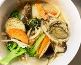 肉無チクワクリーミーシーフード味野菜炒め作り方16写真