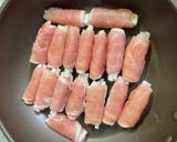 簡単！味噌だけ！大根の豚ロース巻き作り方4写真