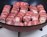 豆腐肉巻きおろし煮作り方3写真