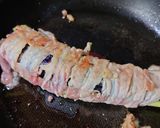 ヨウサマの減塩長なすのひき肉豚バラ巻き作り方8写真