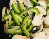 鶏むね肉とゴーヤーの玉子炒め作り方2写真