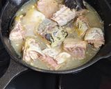 ☆簡単☆鯖と舞茸のレモンアヒージョ作り方2写真