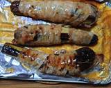 ヨウサマの減塩長なすのひき肉豚バラ巻き作り方12写真