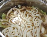 かんたん月見タヌキうどん～ 思い出の味作り方6写真