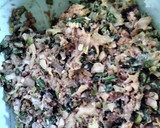 厨房ばあばぁ！豆腐餡.中華まん風。作り方2写真