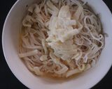 ちょうどいい濃厚さ☆そうめんカルボ作り方2写真