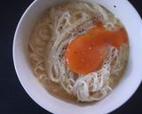 ちょうどいい濃厚さ☆そうめんカルボ作り方3写真