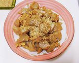 味しみしみ豚コンニャク作り方8写真