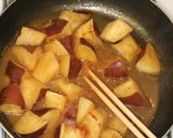 あま香ばしい♪さつまいものゴマ味噌煮作り方5写真