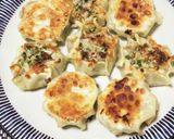 お弁当に便利！餃子の皮でにら饅頭作り方36写真