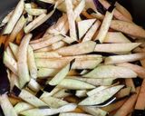 にゅうめん(茄子*茗荷の卵とじ)作り方3写真