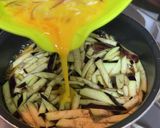にゅうめん(茄子*茗荷の卵とじ)作り方6写真