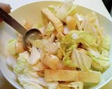 レンチンで完結！白菜お揚げの麺つゆ煮作り方2写真