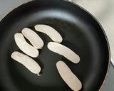 じぃじが作るホットドッグ風トースト作り方2写真