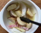 コンビニ食材で！サバとポテトのチーズ焼き作り方2写真