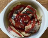 コンビニ食材で！サバとポテトのチーズ焼き作り方5写真