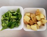 じゃがバタピーマンの塩昆布あえ作り方1写真