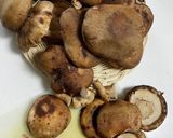 椎茸のバター醤油炒め作り方1写真