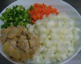具沢山☆チキンライス作り方1写真