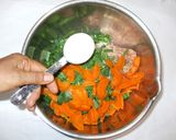 ニラ鶏ハンバーグ♪冷え性・痛みに簡単薬膳作り方5写真