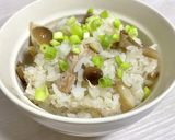 味付けはだし塩だけ！キノコの炊き込みご飯作り方4写真