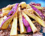 さつまいもが美味しい・フライドおさつ作り方7写真