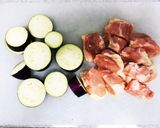 鶏もも肉とナスのトマトチーズ煮作り方1写真