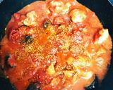 鶏もも肉とナスのトマトチーズ煮作り方4写真
