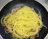 簡単！生ハムのペペロンチーノ作り方10写真