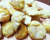 無水鍋で炊く　栗のお赤飯作り方7写真