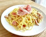 簡単！生ハムのペペロンチーノ作り方13写真