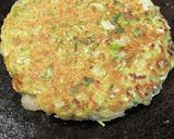 スパイスで作るオートミールお好み焼き作り方9写真