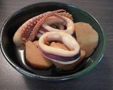 イカと里芋の煮物作り方4写真