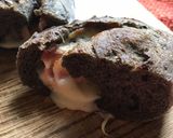 セサミンたっぷり黒煉胡麻入り黒パン♫作り方10写真